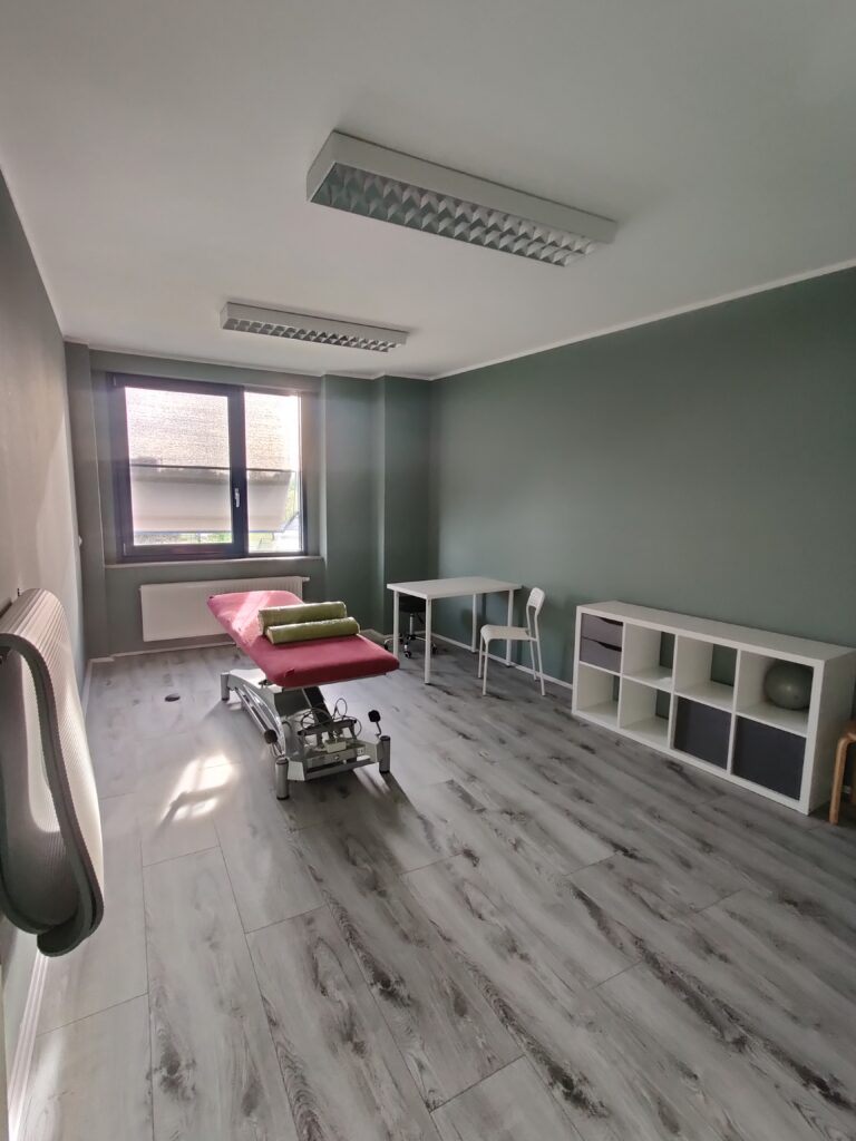 Raum für Skoliosetherapie nach Katharina Schroth